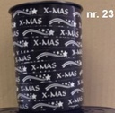 Krullint X-mas 10mm x 250 mtr Zwart cadeaulint