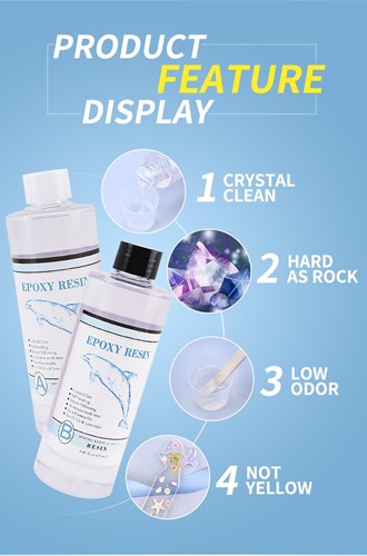 Epoxy Giethars Kit Met Maatbekers, Roerstaafjes en Siliconen Handschoenen 1:1 Clear Epoxy Resin Crystal Clear Art Resin