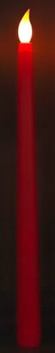 LEDkaarsen 12 st met afstandsbediening Rood Warmwit met timer Ledcandle