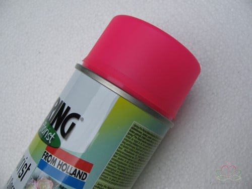 Spring pro Florist Bloemenverfspray 399 Fluor Pink Neonverf 400 cc