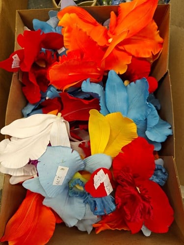 Mysterybox Zijden Orchideeen bloemschik en decoratiematerialen 