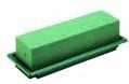 Tabledeco Tafeldeco 13,5x9x5,5 cm Groen /stuk oase voor verse bloemen incl. steekschuim 