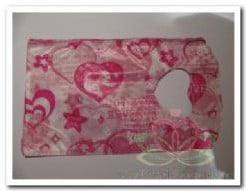Cadeauzakje giftbag Pink Love You Forever ca. 50 stuks