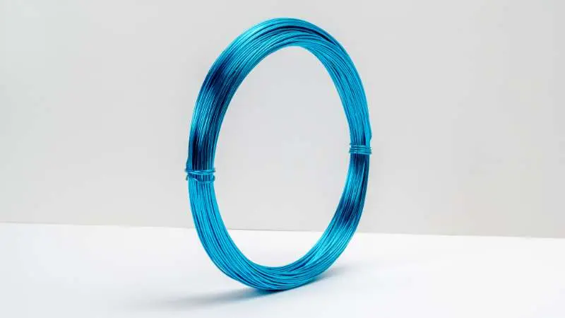Aluminiumdraad 0251 Turquoise 1 mm rol 60 meter