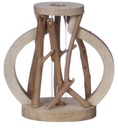 Decoratief Drijfhout met Reageerbuis L14 W7 H18,5 cm
