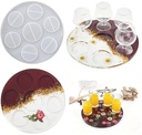 Siliconenmal Voor drank glazen en fles Epoxy resin 16 cm per stuk