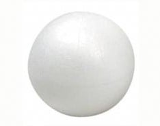 [A-004031] Oasis® Styropor Piepschuim Isimo bol Kerstbal Vol 4 cm