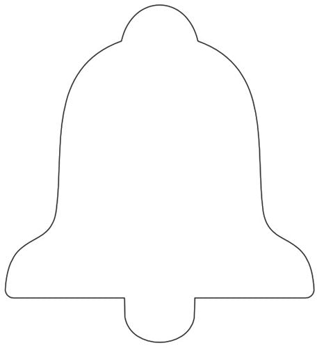 [A-014786] Kerstklok Kerstbel Styropor Piepschuim Isimo 40x3 cm