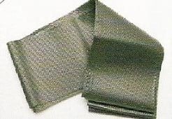 [A-001808] Wikkelband kranslint Groen 8 cm , per 5 m.