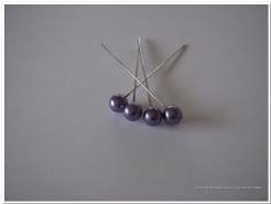 [A-002830] Parelspelden Goud 8 mm 10 stuks