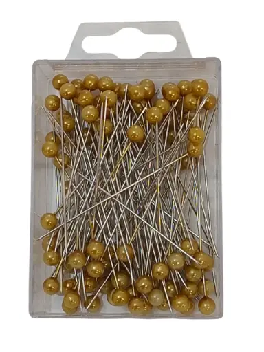 [A-003094] Parelspelden WM 09 Goud 6 mm doosje 100 stuks