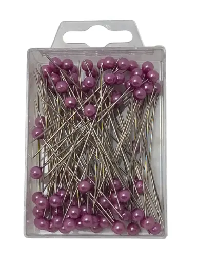 [A-003096] Parelspelden WM 22 Lila 6 mm doosje 100 stuks