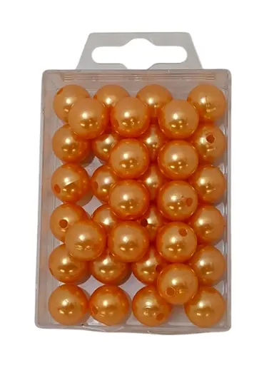 [A-004018] Parels Rijgparels WM 16 Oranje 14 mm