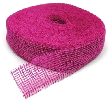 [A-011851] Jute band Fuchsia 5 cm rol 40 meter