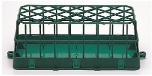 [A-022369] Cageg Abbietta Flor Groen leeg alleen buitenkant 40 cm