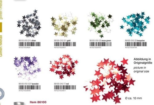 [A-009579] Confetti strooisterretjes Lilapaars 28 gram