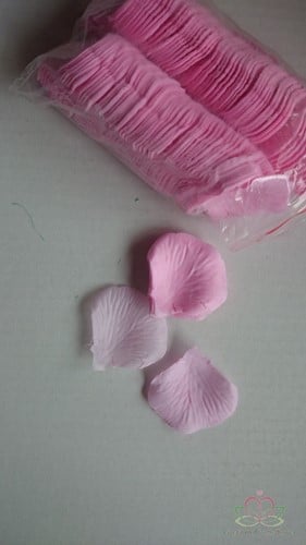[A-010176] Blad Zijden blaadjes rozenblaadjes Licht bigpack 1000