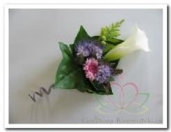 [A-011208] Draad Groen gelakt bloemendraad 0,7 mm 40 cm 40 stuks kleinverpakking 