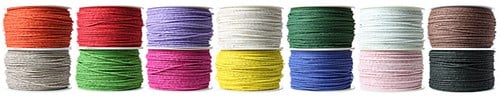 [A-013669] Bindwire Papierdraad 19 Rood 2 mm 100 meter