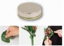 [A-002801] Corsage Magneet 2-delig Oasis