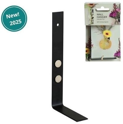[A-027515] Haak met magneetjes voor fles aan wand 2 magnets