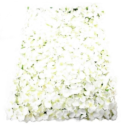 [A-015414] Flowerwall 40x60 cm Ivory Kant en Klaar