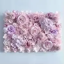 [A-023004] Flowerwall 40x60 cm 19 Mauve Champagne
