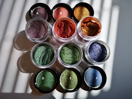 [A-024231] Pigment Kameleon Chameleon micapoeder kleurstof voor Epoxy en nagels C Golden 5 gram