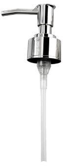 [A-025643] Siliconenmal Zeeppompje zilverkleur Epoxy resin 16 cm per stuk