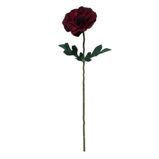 [A-028028] Anemoon Rood Zijdenbloem 50 cm per stuk