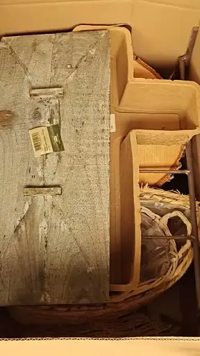[A-028162] Restantenbox Bomvol ondergronden Kerst Bekijk video voor inhoud 