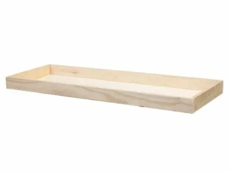 [A-028225] Houten Tafeldeco Naturel 34x20x3 cm